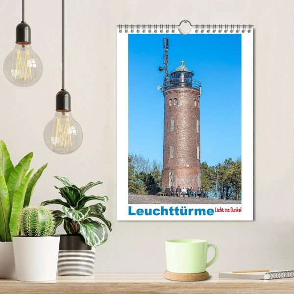 Produktbild: Leuchtt&uuml;rme - Licht ins Dunkel (Wandkalender 2026 DIN A4 hoch), CALVENDO Monatskalender