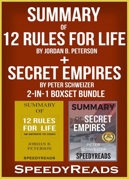 Produktbild: Summary of 12 Rules for Life: An Antidote to Chaos by Jordan B. Peterson + Summary of Secret Empires by Peter Schweizer 2-in-1 Boxset Bundle
