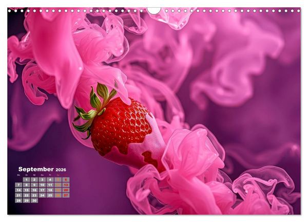 Produktbild: Superfood Blaubeeren und Erdbeeren (Wandkalender 2026 DIN A3 quer), CALVENDO Monatskalender