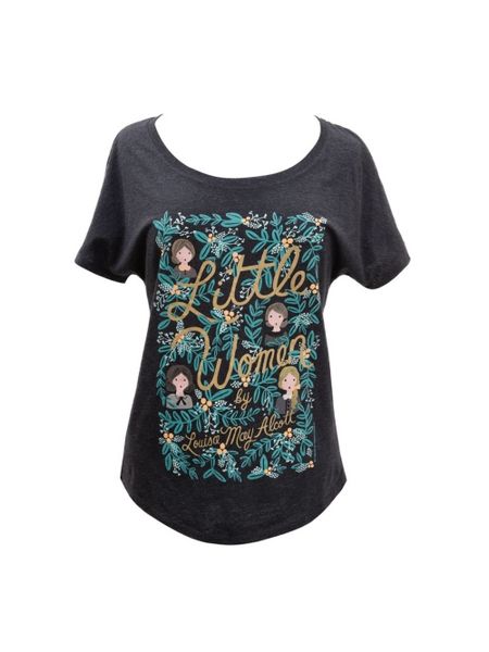 Produktbild: Puffin in Bloom: Little Women Women's Relaxed Fit T-Shirt X-Small