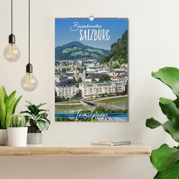 Produktbild: Bezauberndes SALZBURG / Terminplaner (Wandkalender 2026 DIN A3 hoch), CALVENDO Monatskalender