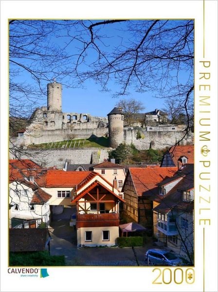 CALVENDO Puzzle Burg Eppstein | 2000 Teile Lege-Größe 90x67cm Foto-Puzzle für glückliche Stunden