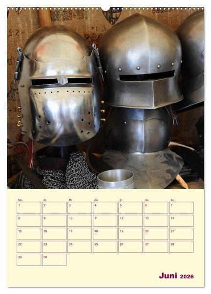 Produktbild: Spektakulum - Mittelalterliches Kalendarium (hochwertiger Premium Wandkalender 2026 DIN A2 hoch), Kunstdruck in Hochglanz
