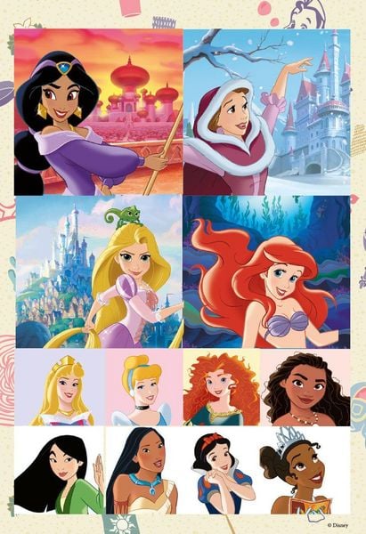 Produktbild: Disney Prinzessin: Zauberhafter Sticker- und Malspa&szlig;
