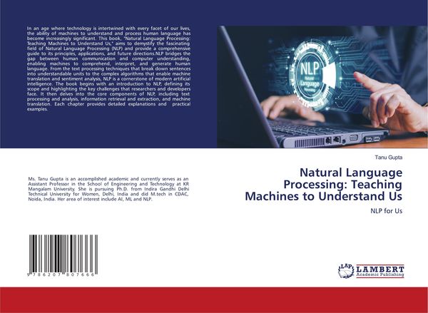 Produktbild: Natural Language Processing: Teaching Machines to Understand Us