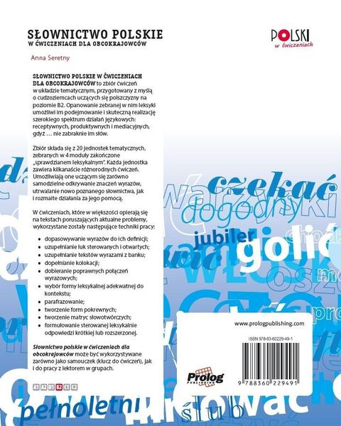 Produktbild: Slownictwo Polskie w Cwiczeniach dla Obcokrajowcow