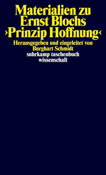 Produktbild: Materialien zu Ernst Blochs >Prinzip Hoffnung<
