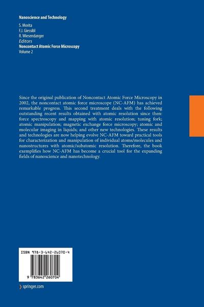 Produktbild: Noncontact Atomic Force Microscopy