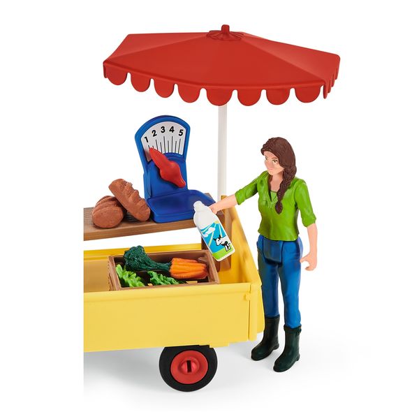Produktbild: schleich&reg; 42528 Farm World Mobiler Farm Stand