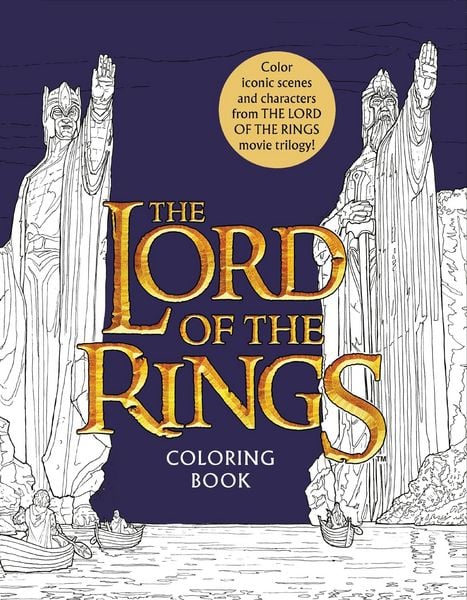 Produktbild: The Lord of the Rings Movie Trilogy Coloring Book