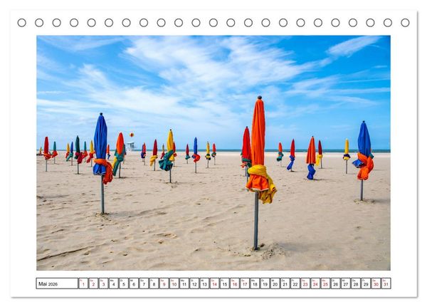 Produktbild: Normandie - Frankreichs wundersch&ouml;ner Norden (Tischkalender 2026 DIN A5 quer), CALVENDO Monatskalender