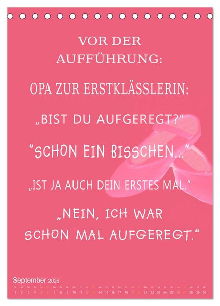 Produktbild: Willkommen im Familienalltag (Tischkalender 2026 DIN A5 hoch), CALVENDO Monatskalender