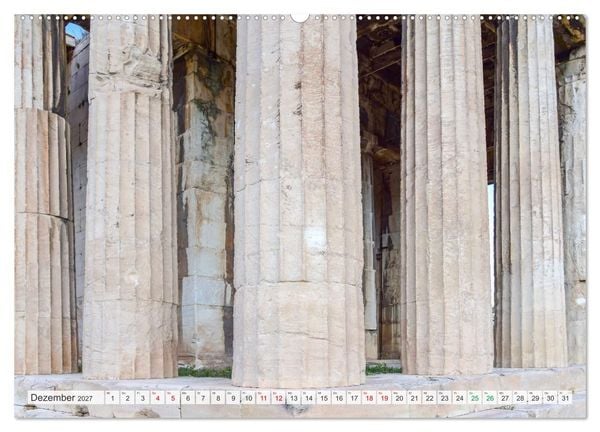 Produktbild: Die Architektur des alten Griechenlands (Wandkalender 2027 DIN A2 quer), CALVENDO Monatskalender