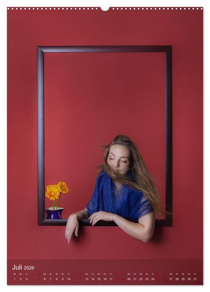 Produktbild: framed portraits - fine art Fotografie von Michael Allmaier (Wandkalender 2026 DIN A2 hoch), CALVENDO Monatskalender