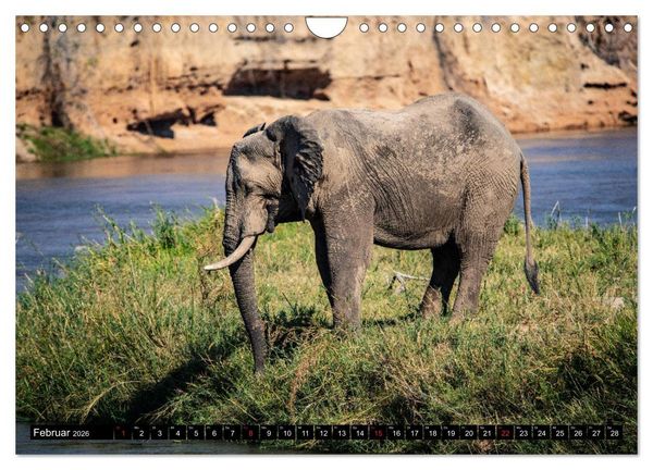 Produktbild: Sambia "Das wirkliche Afrika" (Wandkalender 2026 DIN A4 quer), CALVENDO Monatskalender