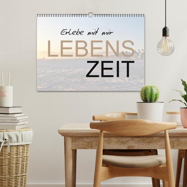 Produktbild: Erlebe mit mir Lebenszeit (Wandkalender 2026 DIN A3 quer), CALVENDO Monatskalender