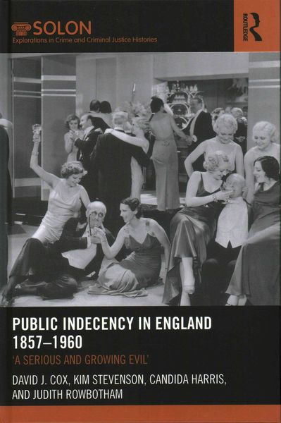 Produktbild: Public Indecency in England 1857-1960