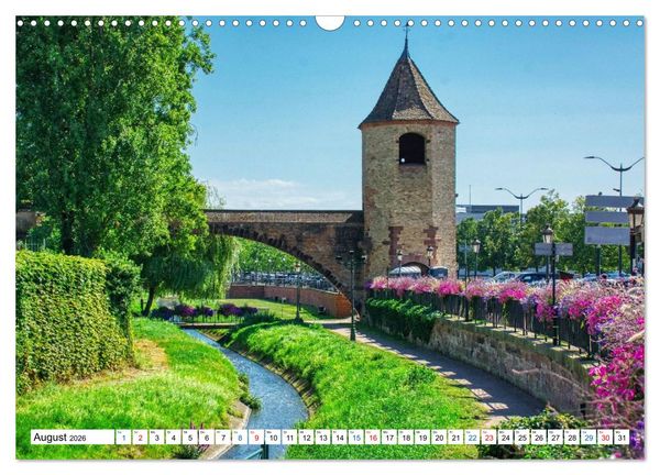 Produktbild: Haguenau - eine Perle im Nordelsass (Wandkalender 2026 DIN A3 quer), CALVENDO Monatskalender