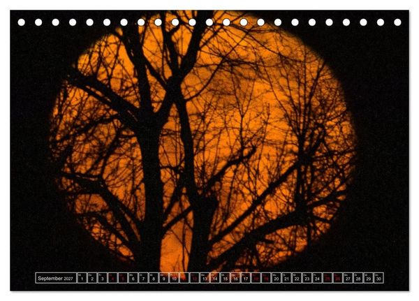 Produktbild: Faszination Mond - der etwas andere Mondkalender (Tischkalender 2027 DIN A5 quer), CALVENDO Monatskalender