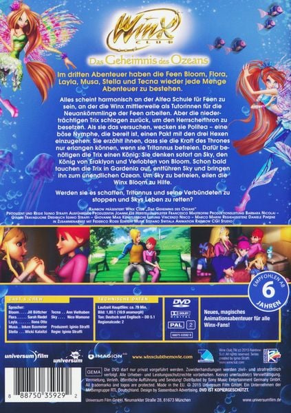 Produktbild: Winx Club - Das Geheimnis des Ozeans