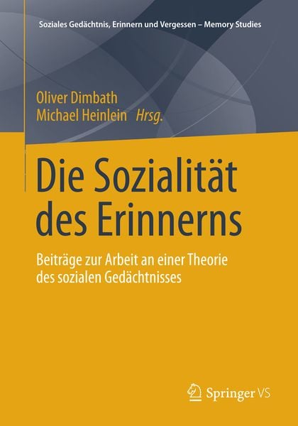 Produktbild: Die Sozialit&auml;t des Erinnerns
