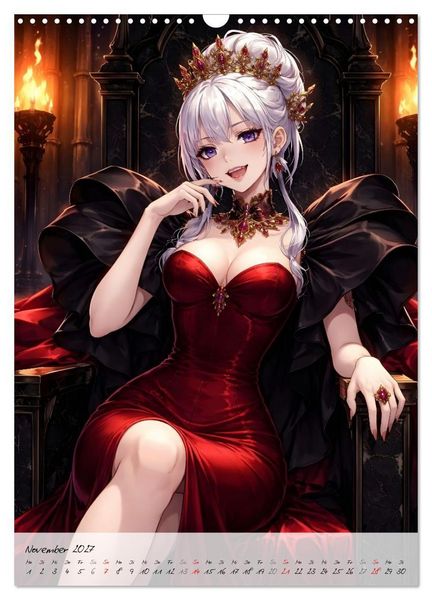 Produktbild: Vampire Couture (Wandkalender 2027 DIN A3 hoch), CALVENDO Monatskalender