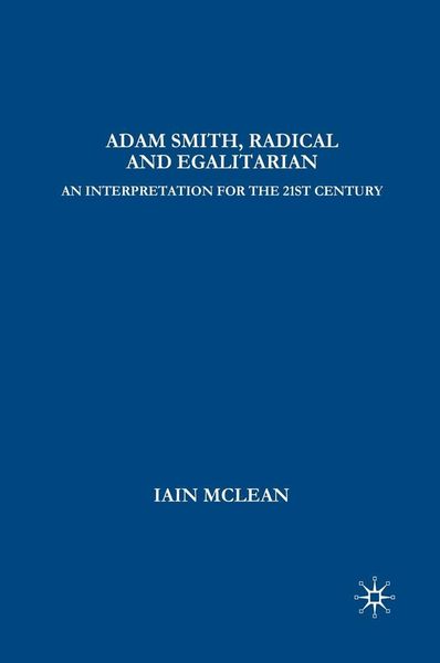 Produktbild: Adam Smith, Radical and Egalitarian