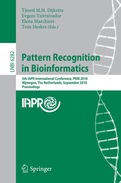 Produktbild: Pattern Recognition in Bioinformatics
