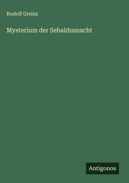 Produktbild: Mysterium der Sebaldusnacht