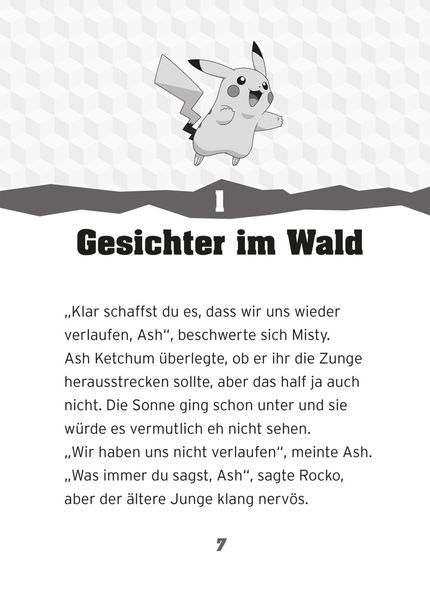 Produktbild: Pok&eacute;mon Lesebuch: Ash Ketchum, Pok&eacute;mon-Detektiv