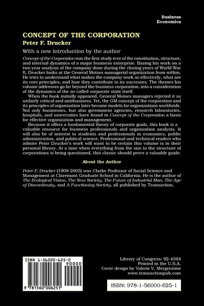 Produktbild: Concept of the Corporation