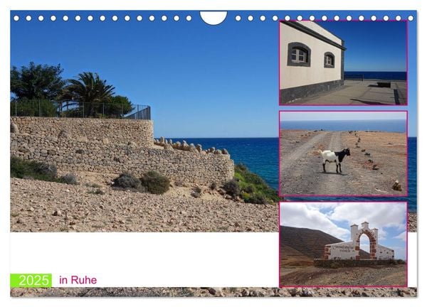 Fuerteventura in Ruhe (Wandkalender 2025 DIN A4 quer), CALVENDO Monatskalender