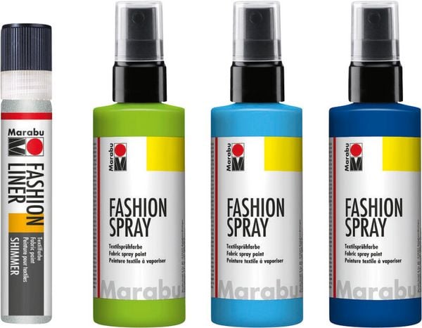 Produktbild: Marabu Fashion Spray Cool Denim 3x100ml