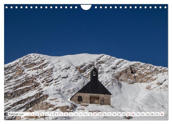 Produktbild: Urlaub in der Zugspitz Region (Wandkalender 2026 DIN A4 quer), CALVENDO Monatskalender