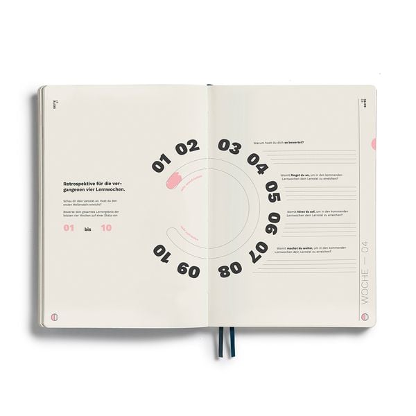 Produktbild: LEUCHTTURM1917 Learning Journal Composition (B5), Flexcover, Pacific Green, Deutsch