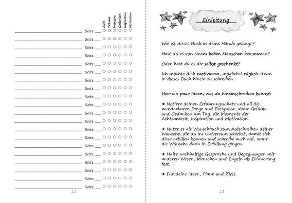 Produktbild: Meine Gedanken zum Tag, W&uuml;nsche ans Universum und Visualisieren meiner Zukunft und Ziele