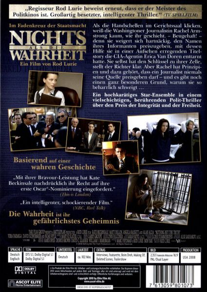 Produktbild: Nichts als die Wahrheit