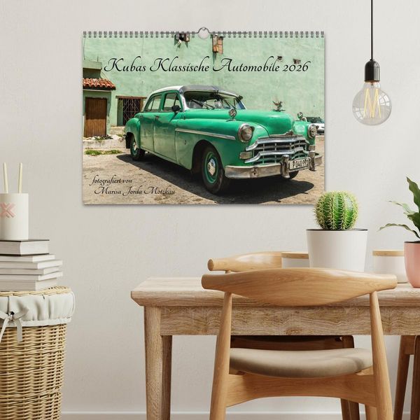 Produktbild: Kubas Klassische Automobile 2026 (Wandkalender 2026 DIN A3 quer), CALVENDO Monatskalender