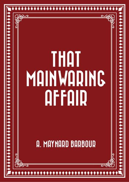 Produktbild: That Mainwaring Affair