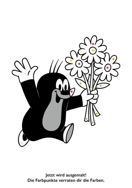 Produktbild: Der kleine Maulwurf: Mein bunter Spiel- und Spa&szlig;-Block