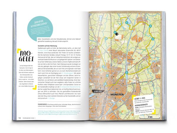 Produktbild: KOMPASS Radvergn&uuml;gen M&uuml;nsterland