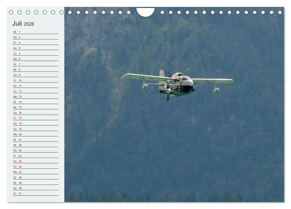 Produktbild: Faszination Wasserflugzeuge (Wandkalender 2026 DIN A4 quer), CALVENDO Monatskalender