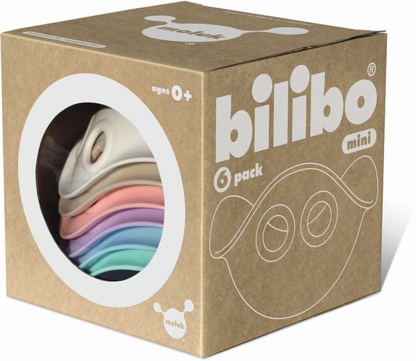 Produktbild: Moluk Bilibo Mini Stapel & Badespielzeug pastell