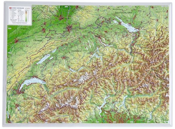 Produktbild: Schweiz 1 : 1 000 000