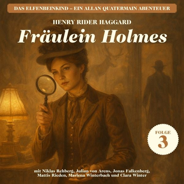 Fräulein Holmes (Das Elfenbeinkind - Ein Allan Quatermain Abenteuer, Folge 3) - Henry Rider Haggard, Audio, 9783711956187