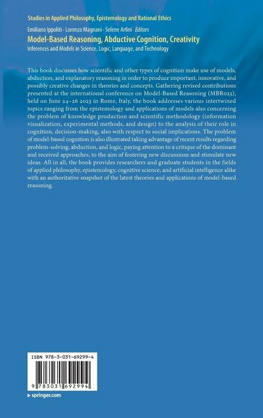 Produktbild: Model-Based Reasoning, Abductive Cognition, Creativity