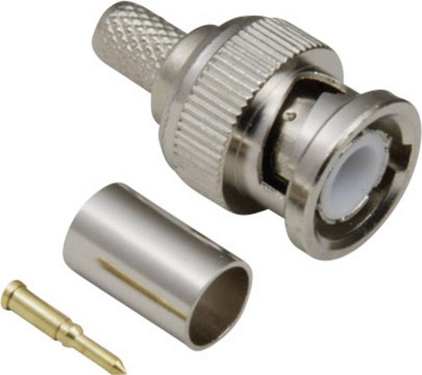 Produktbild: BKL Electronic 0401000 0401000 BNC-Steckverbinder Stecker, gerade 50Ω 1St.