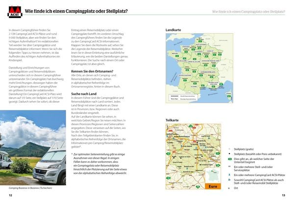 Produktbild: ACSI CampingCard & Stellplatzf&uuml;hrer 2026