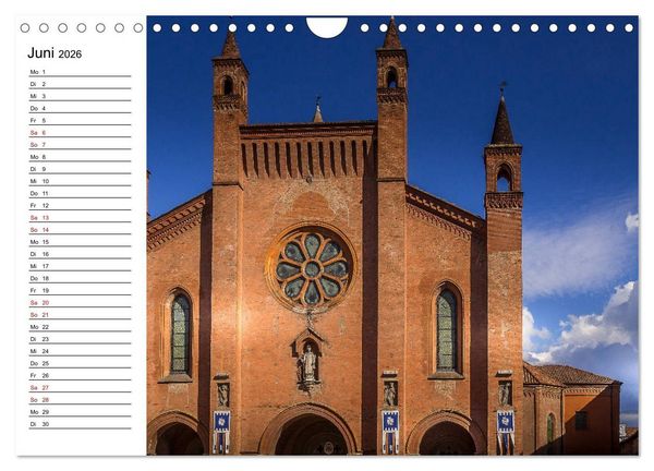 Produktbild: Piemont und Turin (Wandkalender 2026 DIN A4 quer), CALVENDO Monatskalender