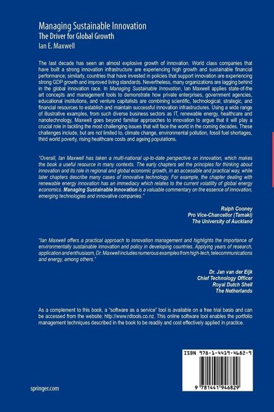 Produktbild: Managing Sustainable Innovation